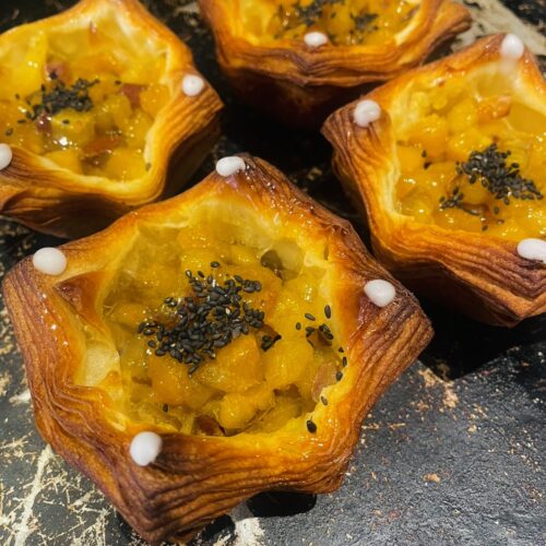 安納芋とクリームチーズのデニッシュ