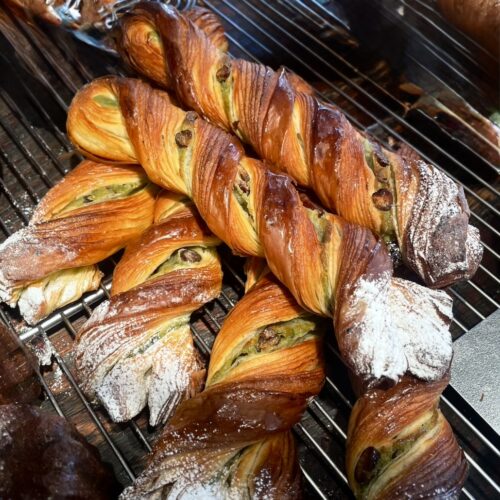 抹茶と大納言のデニッシュバー