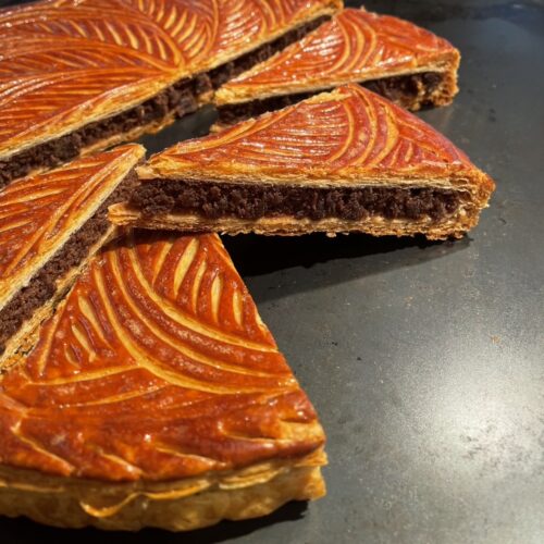 ガレット・デ・ロワ　ショコラ　カット